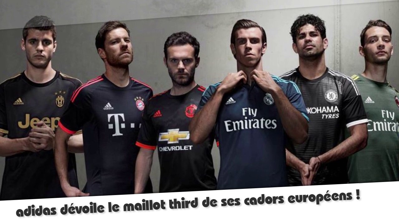 adidas dévoile 6 maillots third !