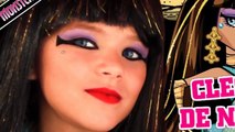 Cleo De Nile Monster High Doll Costume Makeup Tutorial for Halloween