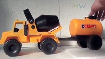 Concrete Mixer Toys For Children | Monster Cement Truck Toy | Truck Of Toys For Kids | Babies Trucks
