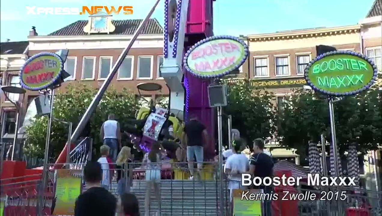 Une caméra installée sur l'attraction Booster Maxxx Mega G4 à 130 km_h