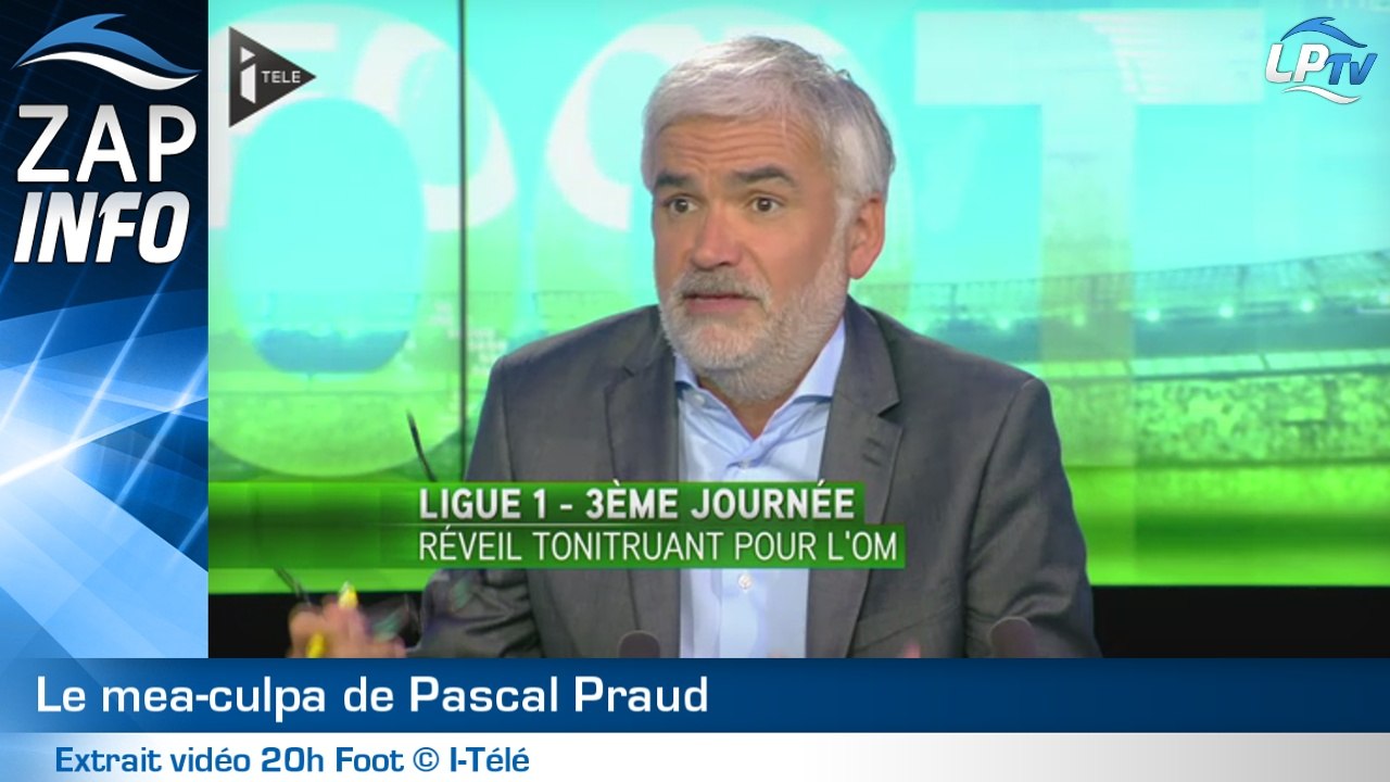 Zap : le mea culpa de Pascal Praud