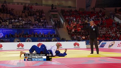 Mondiaux de Judo : Audrey Tcheuméo battue pour la médaille de Bronze