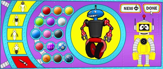 Yo Gabba Gabba Plex's Robot Creation Station Animation Nick Jr Nickjr Cartoon Game Play