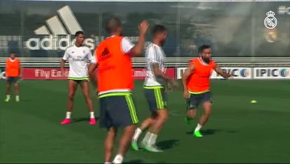 Entrenamiento  Training session Real madriad 27-08-2015