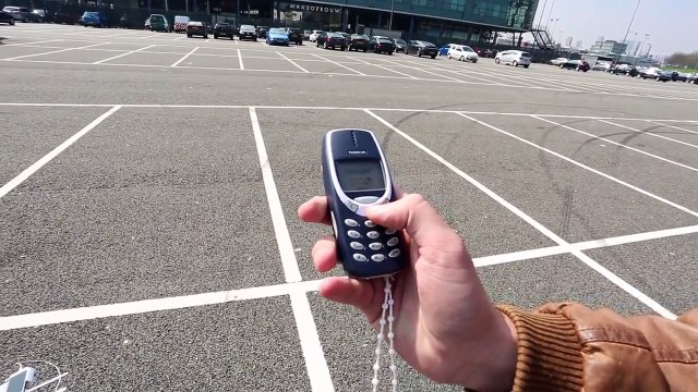 Nokia 3310 Destruction Test - Extreme 900 Feet Drop Test!