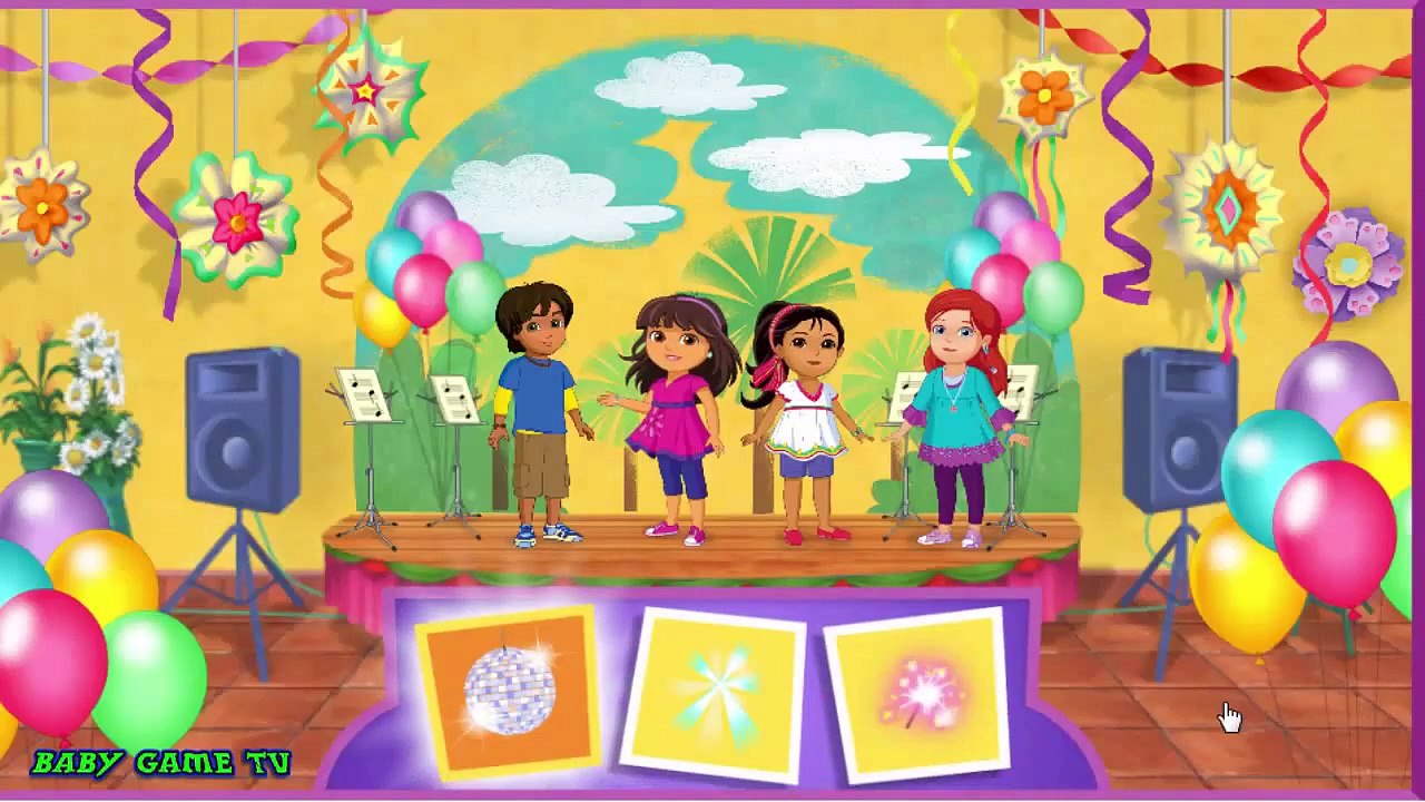 Dora and Friends: It's Concert Day! New Full English Game Episode - Children Game