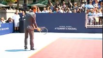 Rafa Nadal gets lost on his way to work. ‪#‎Tennis‬