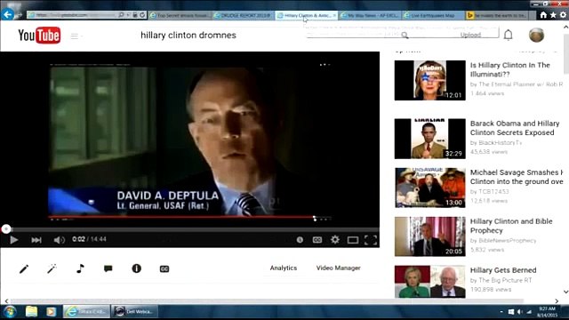 HILLARY DRONE TALK N TOP SECRET EMAILS TICKING TIME BOMB Illegal Drone Wars Expose All Seeing Eye