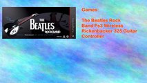 The Beatles Rock Band Ps3 Wireless Rickenbacker 325 Guitar Controller