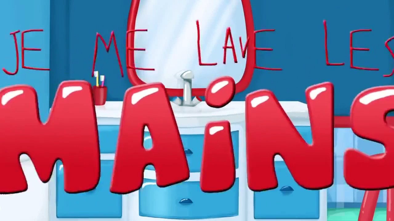 Comptine pour enfants   Je me lave les mains