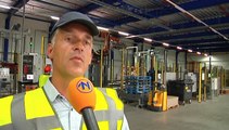 Ruimte voor 108 miljoen luiers in nieuw magazijn in Hoogezand - RTV Noord
