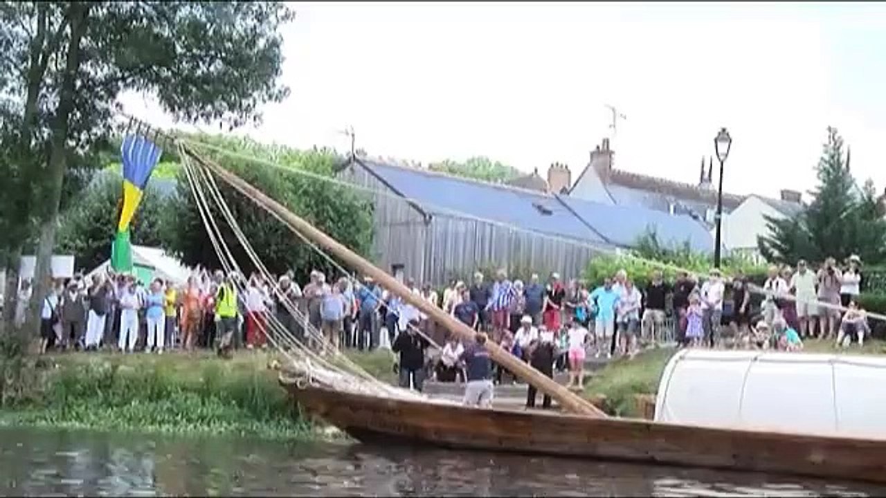 Embarquement avec les bateliers du Cher