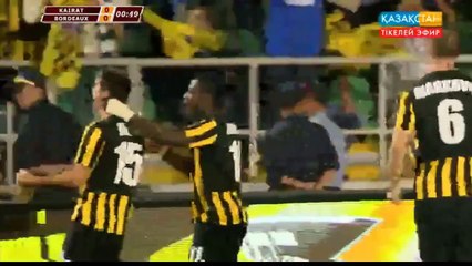 All Goals and Highlights | Kairat Almaty 2-1 Bordeaux - Europa League 27.08.2015 HD