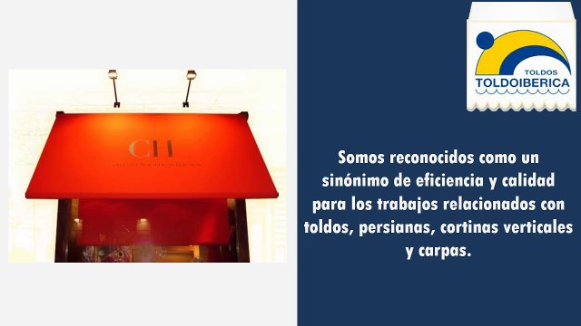 Instalación toldos Vigo - Lonas cubrefachadas - Toldo Ibérica