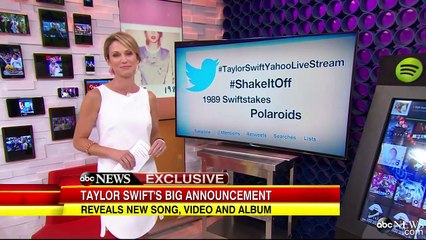 Taylor Swift Interview 2014  Singer Premieres 'Shake It Off,' Announces New Album