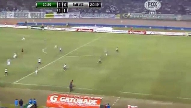 Goias vs Emelec 1-0 (1-1) Todos Los Penales 5-6 _ Copa Sudamericana 2014 15_10_2014
