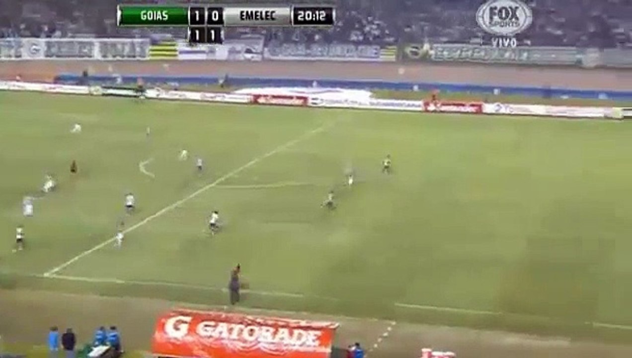 Goias vs Emelec 1-0 (1-1) Todos Los Penales 5-6 _ Copa Sudamericana 2014 15_10_2014