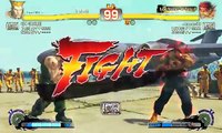 Ultra Street Fighter IV battle: Guile vs Evil Ryu