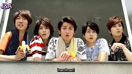 Arashi JAL CM Turkish Sub.