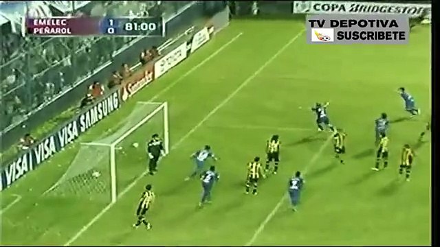 Emelec 2 vs Peñarol 0 - Copa Libertadores - 2-Abril-2013