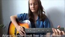 Ariana Grande-Break Free (acoustic cover by Jagoda Skrzypczak)
