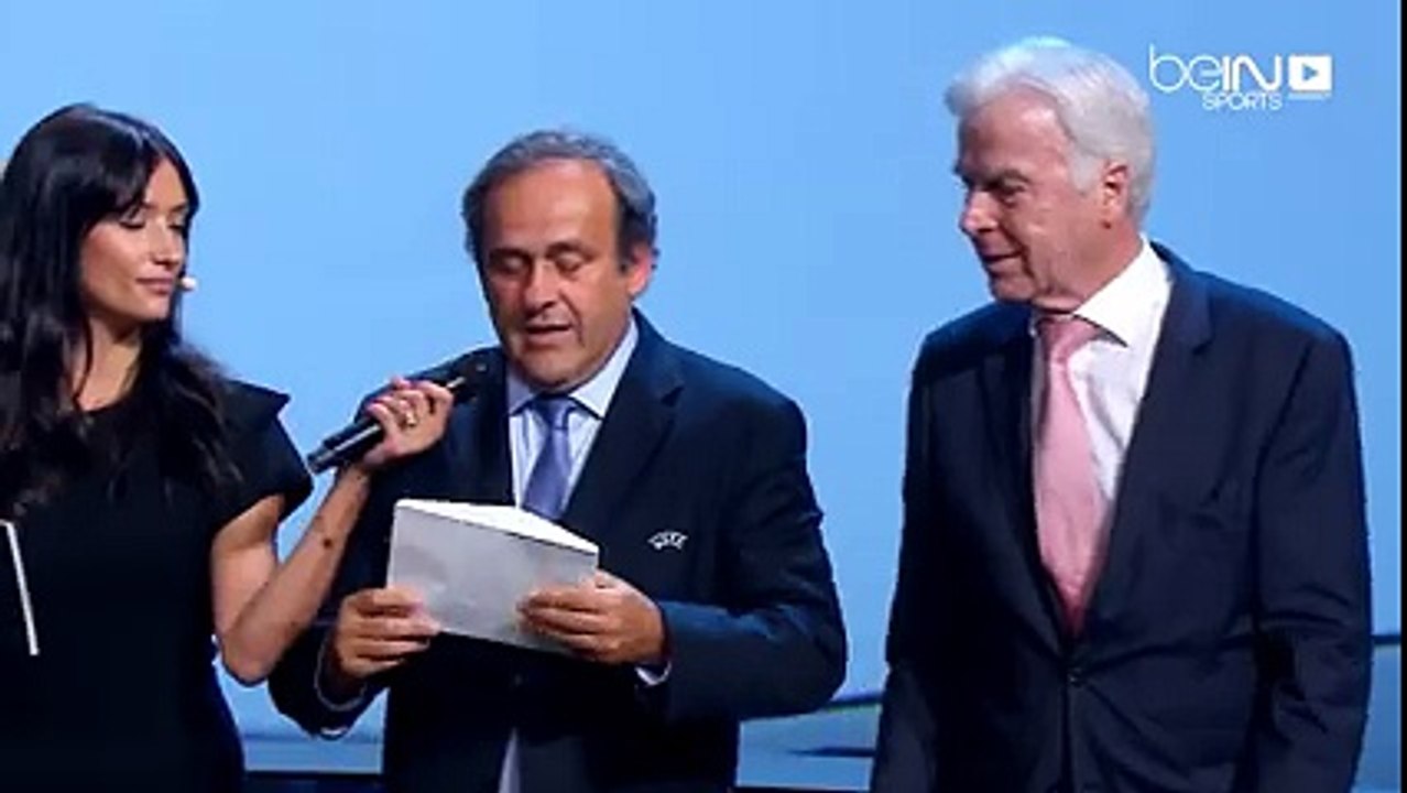 لحظة اعلان ميسي الأفضل فى أوروبا