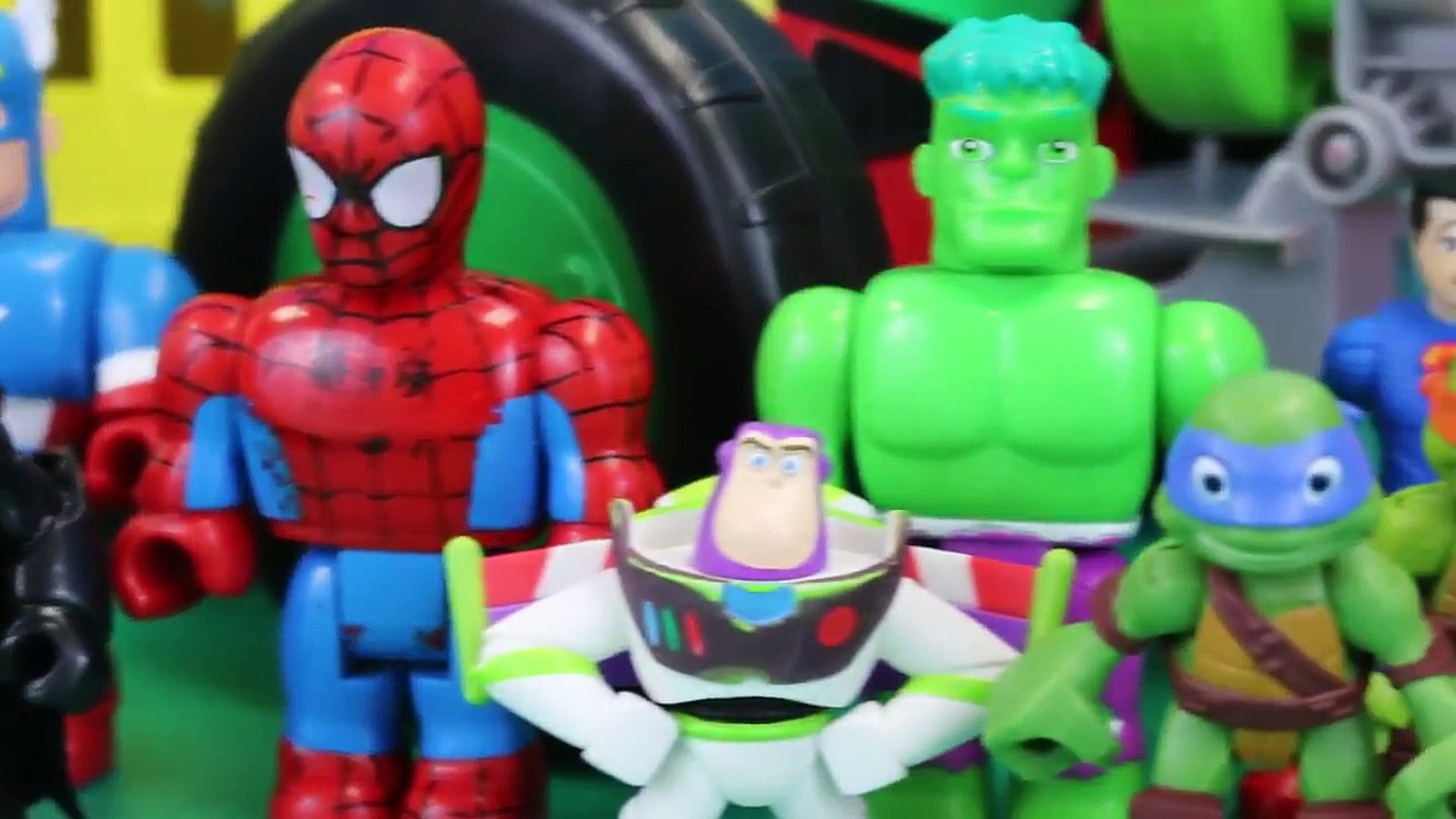 Surprise Toys Peppa Pig Mickey Mouse Ninja Turtles Batman Spiderman  Superman Advent Calend - video Dailymotion