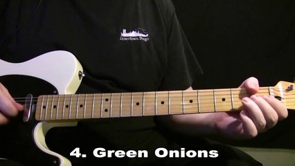 Green Onions - Guitar Lesson