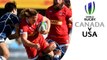 Canada 23-41 USA! Rugby World Cup warm-up highlights