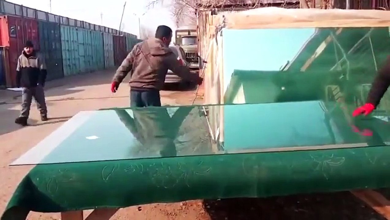 cam ustalarından süper gösteri