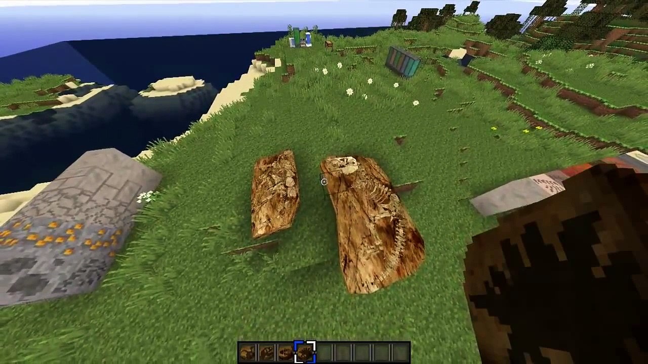 Minecraft Mods: JURASSIC PARK MOD! (DINOSAURS, FOSSILS, JURASSICRAFT MOD) (Minecraft Mod S