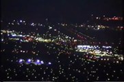 MD-88 Night Landing Cockpit View