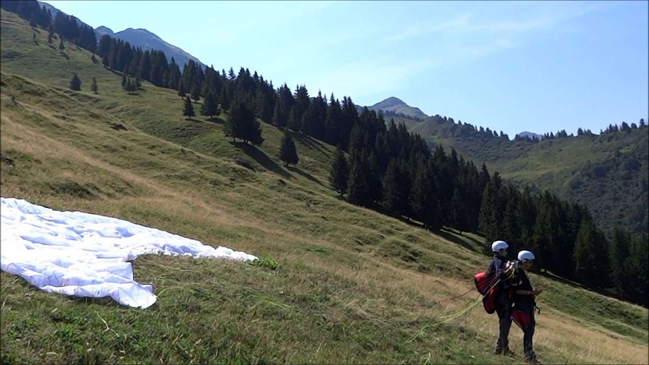 extraits - Premiers pas et premiers vols en parapente d'Isabelle