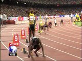 Usain Bolt gana en 200 metros y vuela hacia el triplete