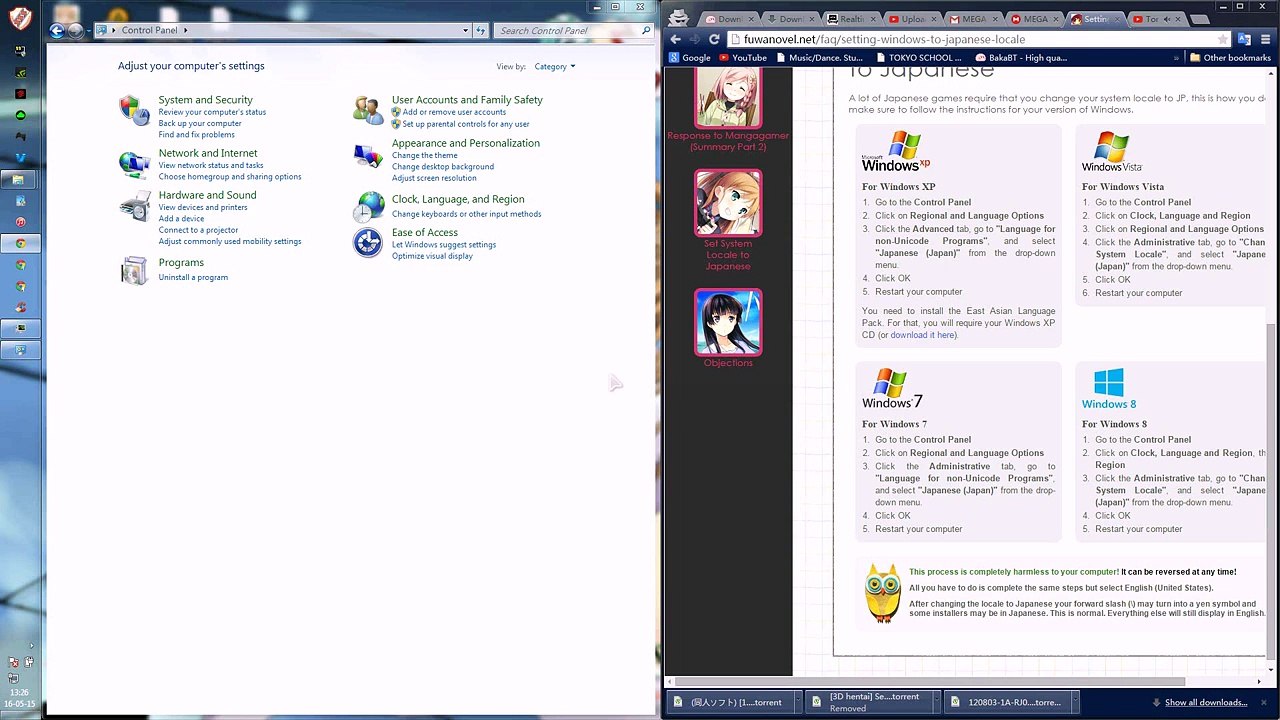 How to change Japanese locale for hentai Games