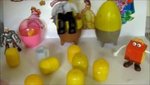Surprise Eggs Peppa pig lego surprise eggs lps smurf spongebob disney princess spiderman toys
