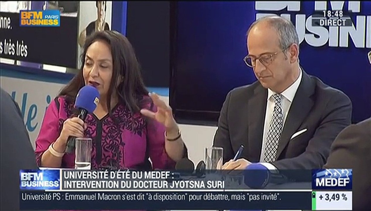 Édition spéciale Université d'été du Medef: Un retour à la croissance est-il possible en 2016 ? - 27/08