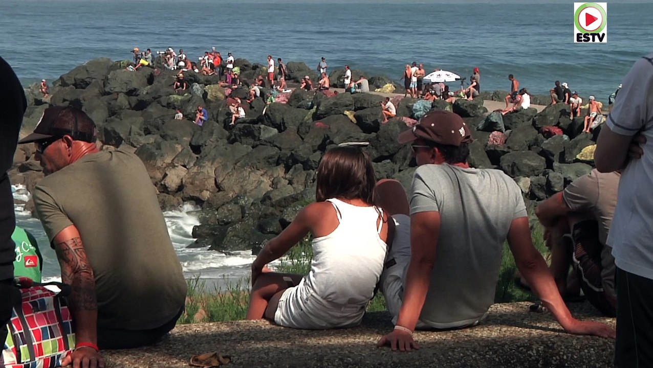 Pro Anglet 2015 surfing contest Day 3 - Euskadi Surf TV
