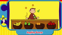 Curious George Juggling George Cartoon Animation PBS Kids Game Play Walkthrough