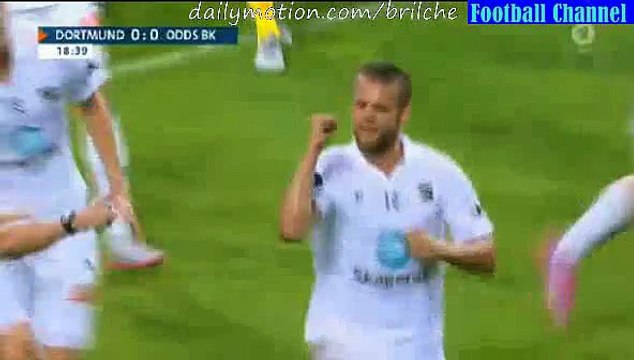 Ole-Jorgen Halvorsen Great Goal - Borussia Dortmund 0-1 Odds BK - Europa League 27.08.2015