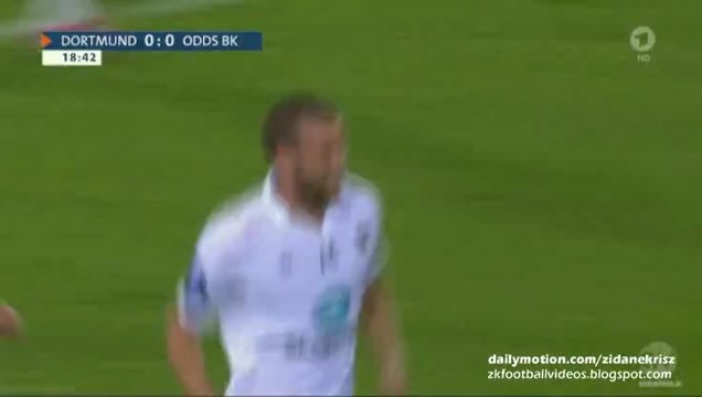 0-1 Ole Jørgen Halvorsen Goal | Borussia Dortmund v. Odds Ballklub - Europa League 27.08.2015 HD