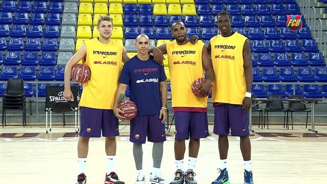 FCB Basket: Primer entrenament de la temporada
