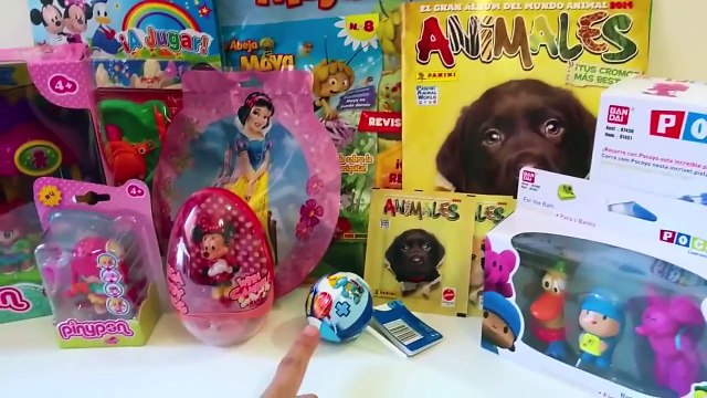 Los Juguetes de esta semana Pocoyo, Monsters SA, Minnie Mouse, Pinypon, La Abeja Maya, Princesas