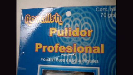 nova-lish pulidor profesional nuava presentacion, pule tu ipod iphone celular auto pintura etc.