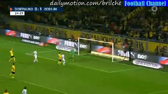 Mkhitaryan Fantastic GOAL - BVB Dortmund 1-1 Odds BK - Europa League 27.08.2015