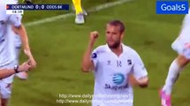 Ole Jørgen Halvorsen Goal Dortmund 0 - 1 Odd Grenland Europa League 27-8-2015