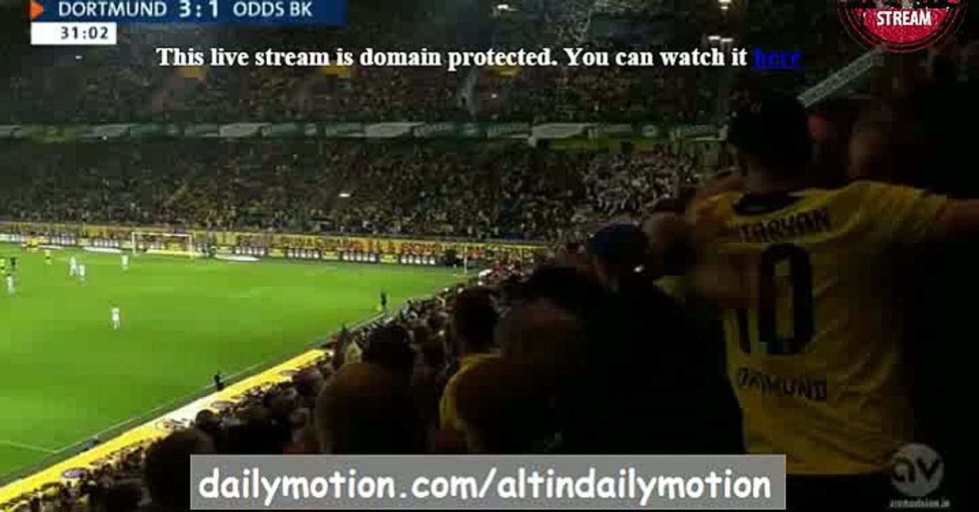 Marco Reus Second Goal - Dortmund 3-1 Odds BK - Europa League - 27.08.2015