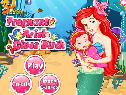 Juegos de Princesas: Ariel Embarazada Da a Luz