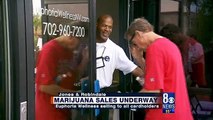 Marijuana dispensary opens to patients