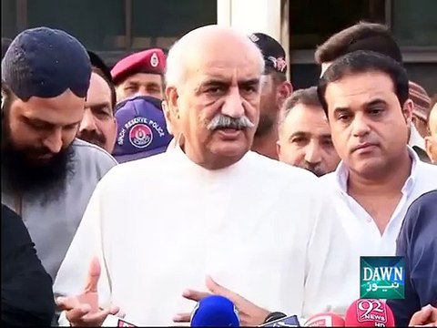 There will be war if Asif Zardari apprehended- Khursheed Shah